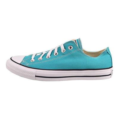 Chuck Taylor All Star Ox Модные Универсальные Низкие Кеды из Канваса Унисекс Зеленые 166267F