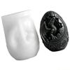 QX2E Форма для динозавра Силиконовый аксессуар для украшения вечеринки Парафиновое искусство