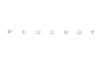 Надпись Peugeot (630мм на 25мм) для Peugeot Partner Tepee 2008-2018 гг