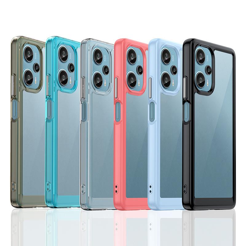 Для чехла Xiaomi Poco F5 чехол Poco F5 Capas новый жесткий противоударный бампер прозрачный многоцветный Fundas Poco F5 Pro чехол