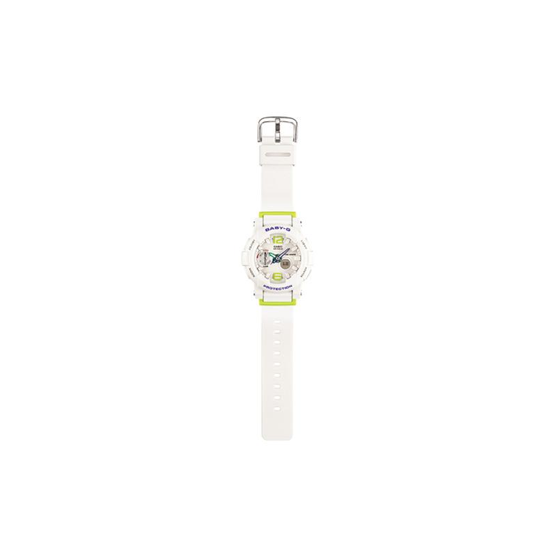 Casio BABY-G Морской Стиль Модный Трендовый Яркий Уличный Классический Стрелочный Двойной Дисплей Циферблат Спортивный Водонепроницаемый Кварцевый Механизм Японский и BGA-180-7B2