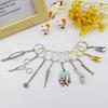 Creative Dental Keychain: Tooth Simulation with Mouth Mirror & Pliers - Perfect Dentist Gift & Promotional Tool