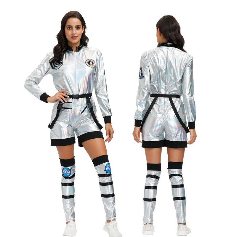 Adult Space Suit Halloween Wandering Earth Astronaut Space Suit Couple Style Party Performance Suit