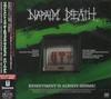 CD NAPALM DEATH - Regentment Is Always Seismic QATE10136 Trooper Enterta 2022 Япония ObiRock Б/у