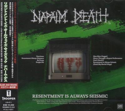 CD NAPALM DEATH - Regentment Is Always Seismic QATE10136 Trooper Enterta 2022 Япония ObiRock Б/у