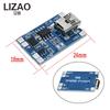 LIZAO 18611 Плата зарядного устройства 1В Type-C Micro USB 1А Модуль зарядки литиевых батарей С защитой для DIY проектов