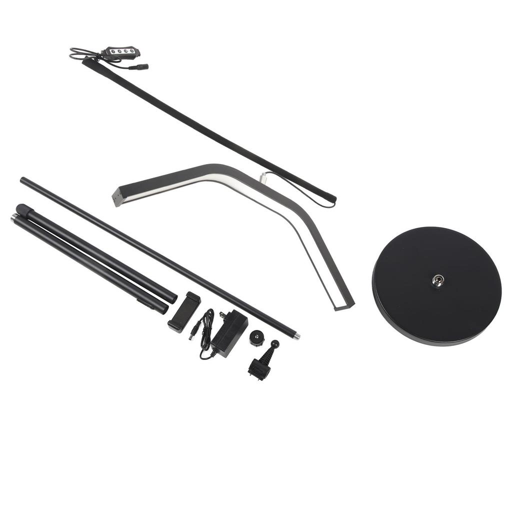 Напольная косметическая лампа акриловая бесступенчатая светодиодная лампа полумесяца для ухода за кожей ресниц бровей