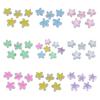 Creative Acrylic Butterfly/Starfish Beads Necklace Making Cross Hole 5pcs DIY Handmade Materials for Bracelet Painting Oil Fashion