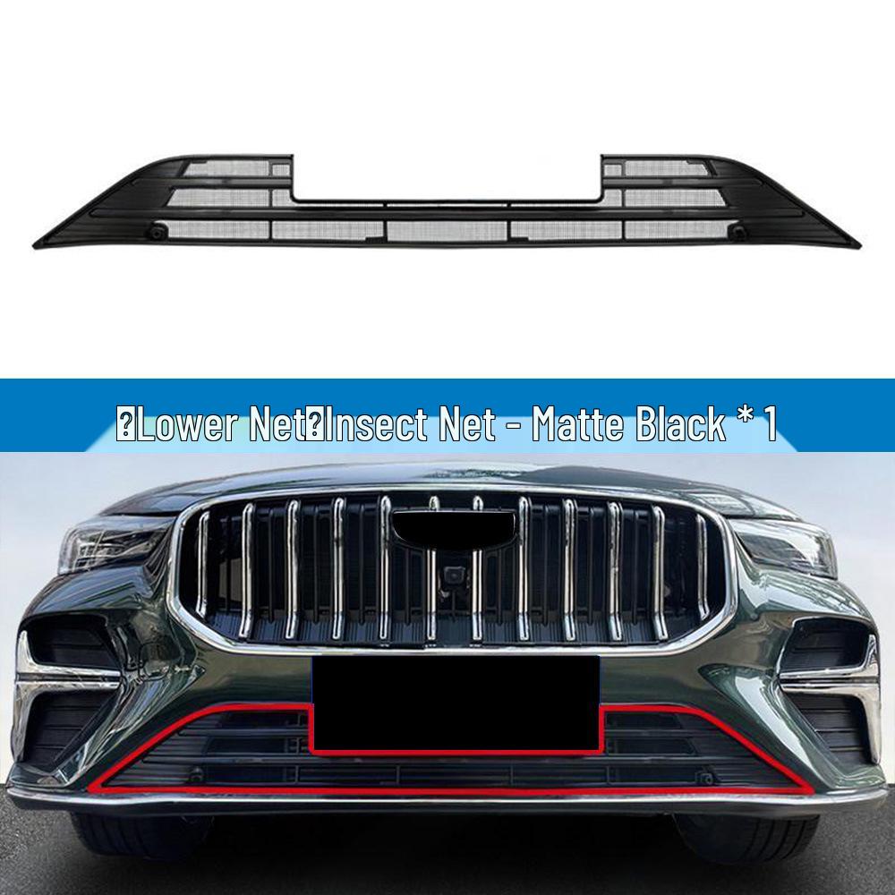 Защитная сетка радиатора Geely Emgrand 5-го поколения: Легко крепится, разборка не требуется