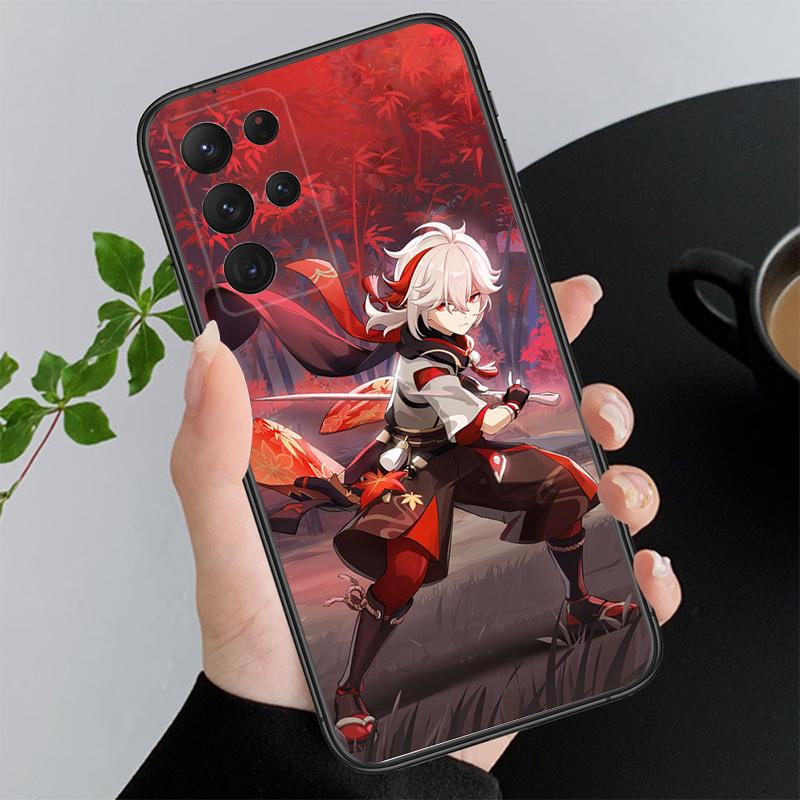 Чехол для телефона Genshin Impact Anime для Samsung A52S A21S A33 A23 A13 A14 A32 A52 A53 A54 A51 A71 M51