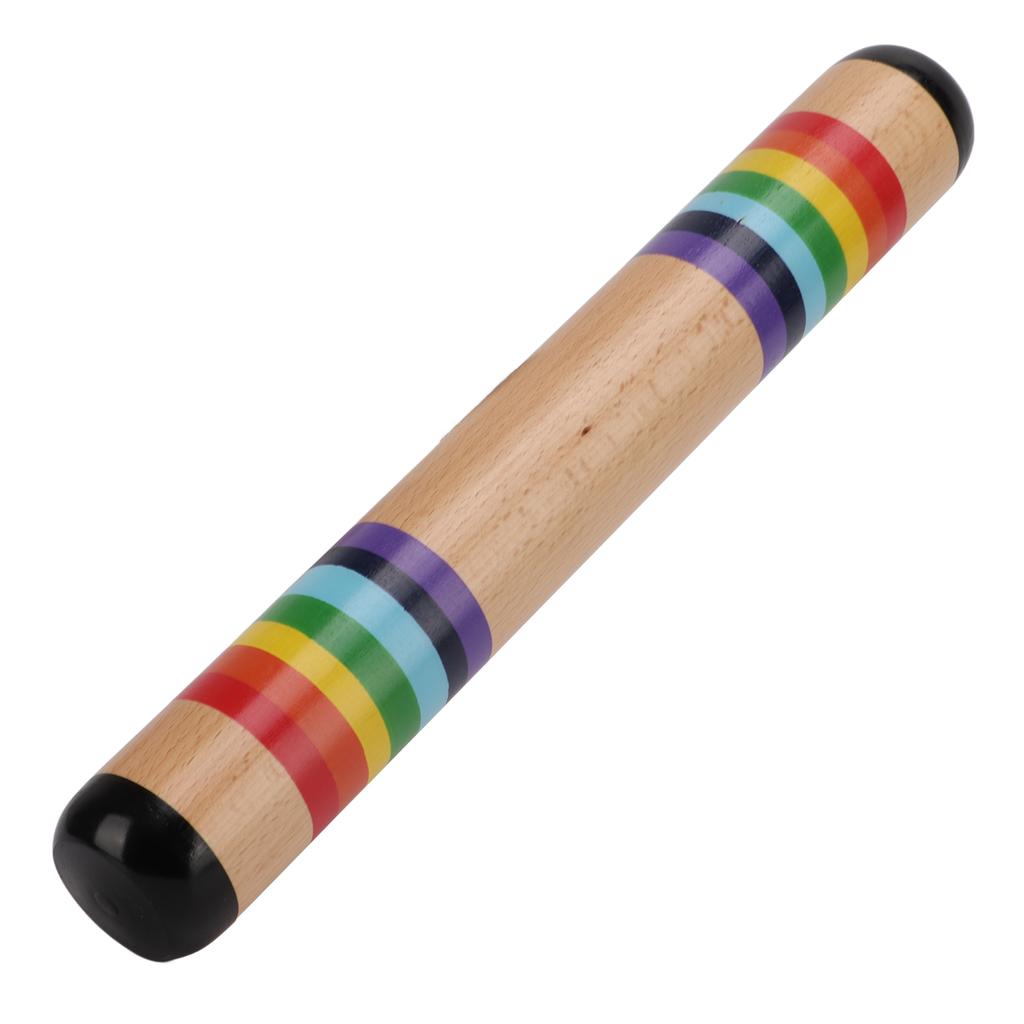 Wooden Rain Stick Maker Rainfall Rattle Tube Shaker Baby Toy Orff Percussion Musical Instrument