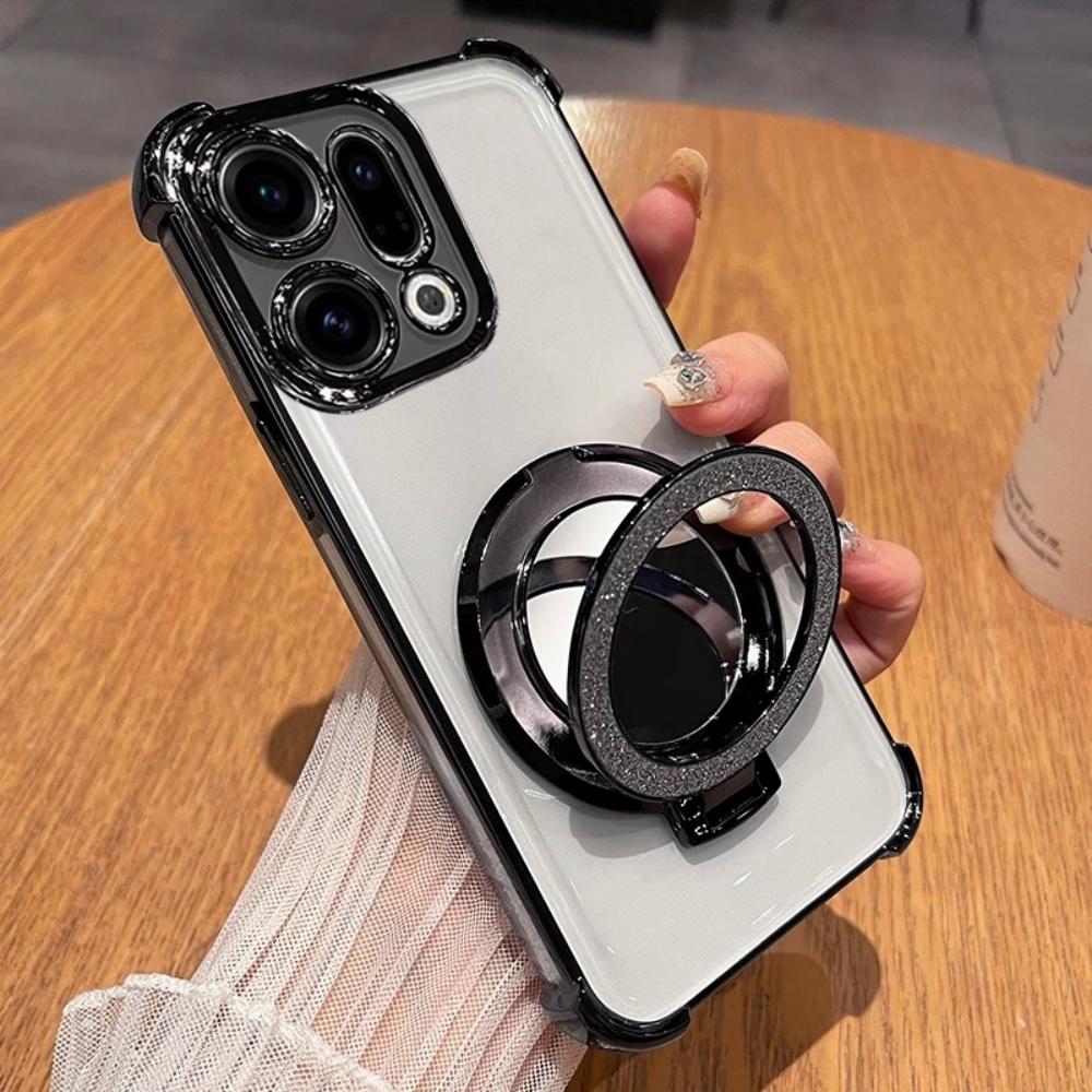 Чехол для телефона для Honor 400 Smart Lite 200Pro 300 100 90 80 70 60 50SE Вспышка Зеркало Магнитный Кронштейн Амортизирующий Мягкий Силикон