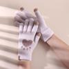 Кошачья лапка плюс бархатные эластичные перчатки для любви женские перчатки шерстяные варежки перчатки для вождения