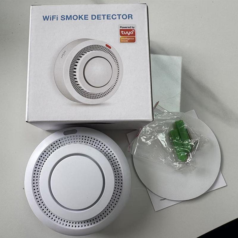 Умный Wi-Fi детектор дыма и огня Tuya