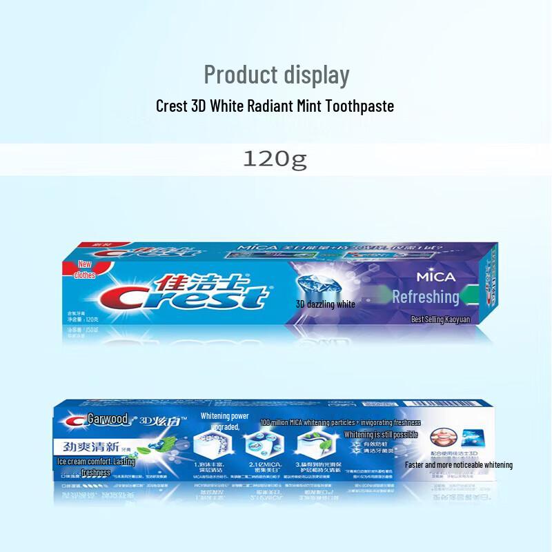 Crest 3D White Toothpaste