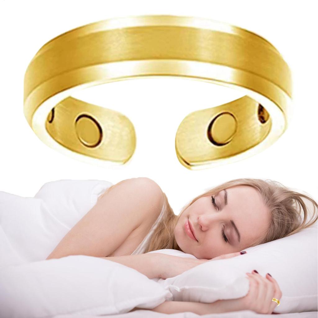 Lymphatic Drainage Therapeutic Magnetic Ring Adjustable Magnetic Therapy Rings Lymphatic Detox Magnetic Ring for Men and Women