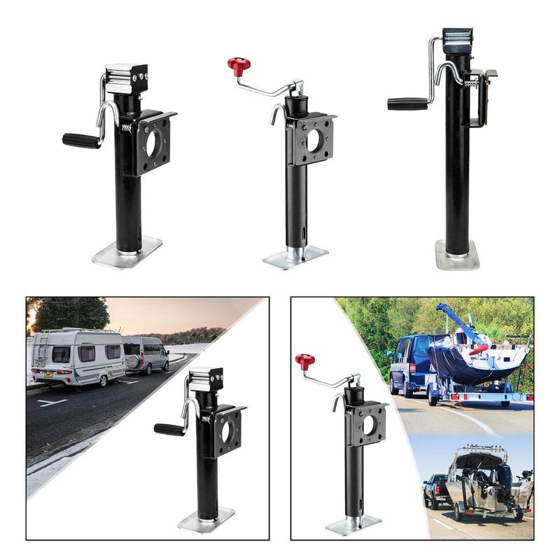 Trailer Jack Stands Easy to Use Sturdy Large Load Bearing Capacity Portable Multiuse for Yacht RV Trailer Accessories