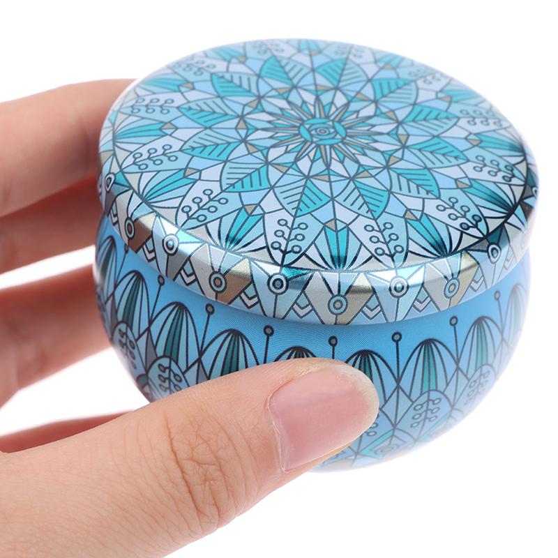 Жестяные банки для свечей Набор для самостоятельного изготовления свечей Держатель для хранения сухих специй сладостей