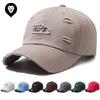 Европейская и американская мода женская весенне-осенняя бейсболка с рваными буквами для спорта на открытом воздухе мужская кепка для путешествий и отдыха с козырьком