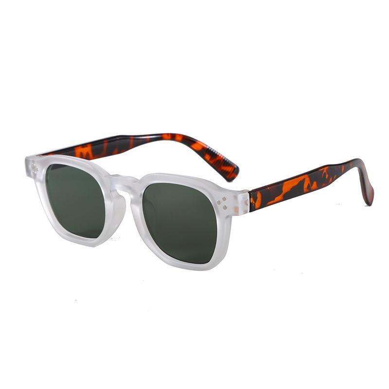 Retro Square Black Lens Sunglasses Women Luxury Brand Designer Glasses Fashion Rectangle Men Outdoor Eyewear Uv400 Glasses