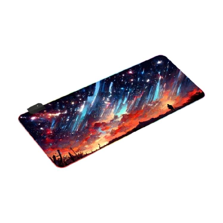 Gaming Mousepad PC Accessories Desk Mat Gaming Mat Extended Pad Mouse Gamer Desk Interior Mouse Pad Mouse Mat with LED