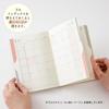 Midori Double Schedule Limited with 22381006 October Planner, 2026, B6, Monthly, Edition, Bookmark, Black, (Starts 2025)