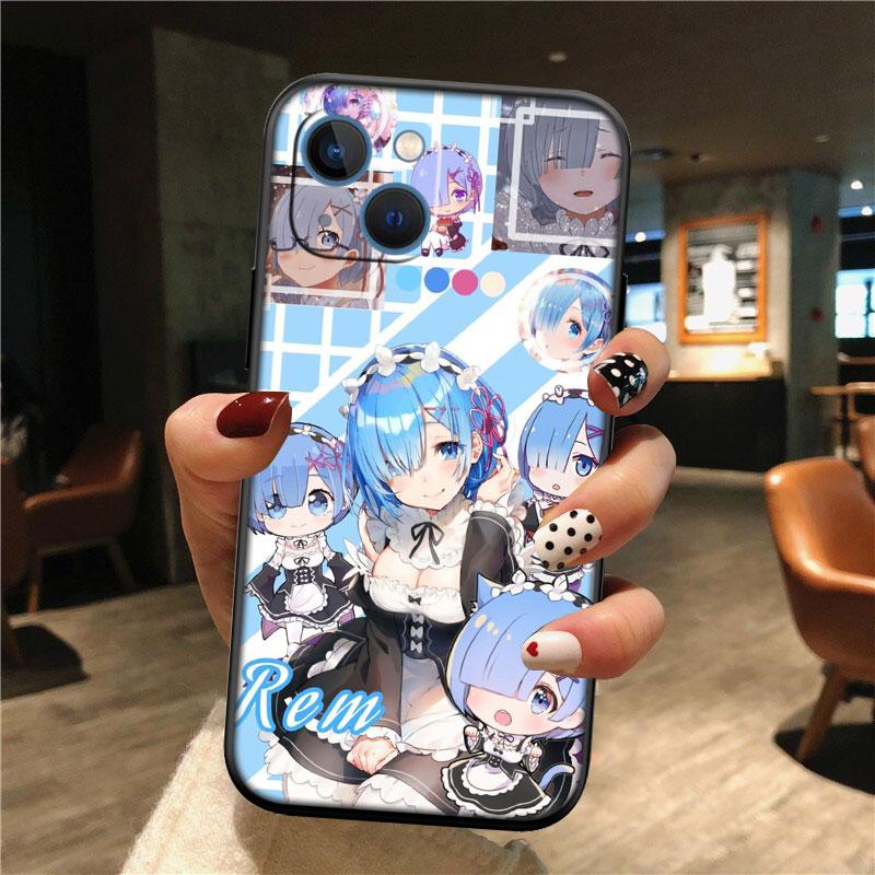 Re Zero Emilia Ram Rem Новый высококачественный чехол-ракушка для телефона для Xiaomi Poco C40 C50 C51 C55 C65 C71 C75 F3 F5 F6 F7 M2 M3 Pro Ultra
