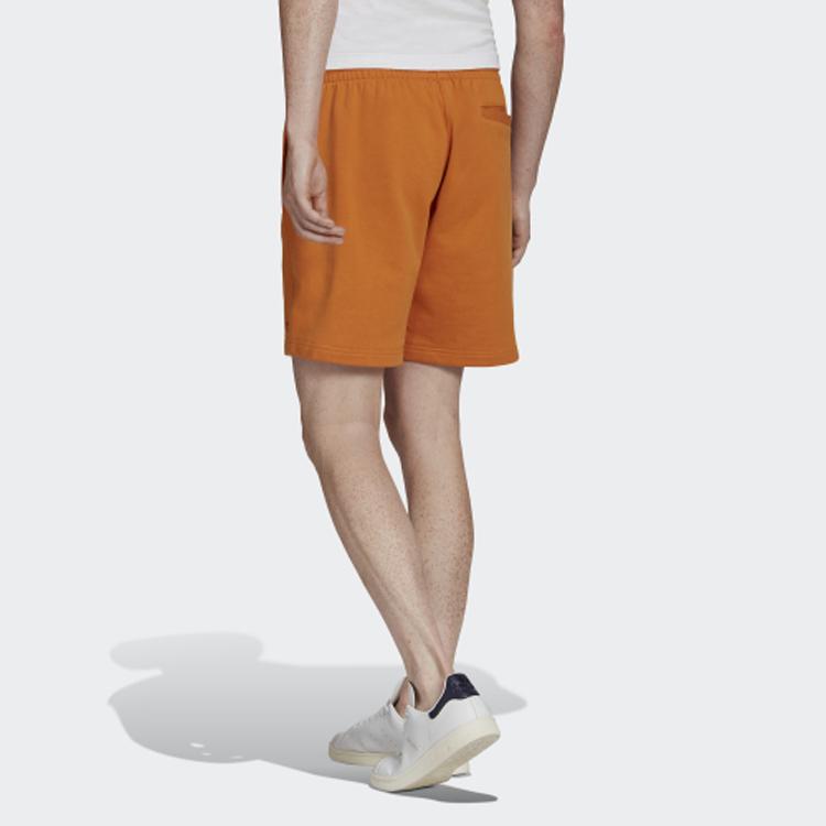adidas Originals Trefoil C Short Ft Solid Sport Shorts Мужские брюки темно-оранжевые HF6364