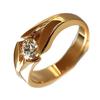 European and American Fashion, Versatile Real Gold Rings, Trendy Jewelry, Sweet and Cool Style Hand Jewelry