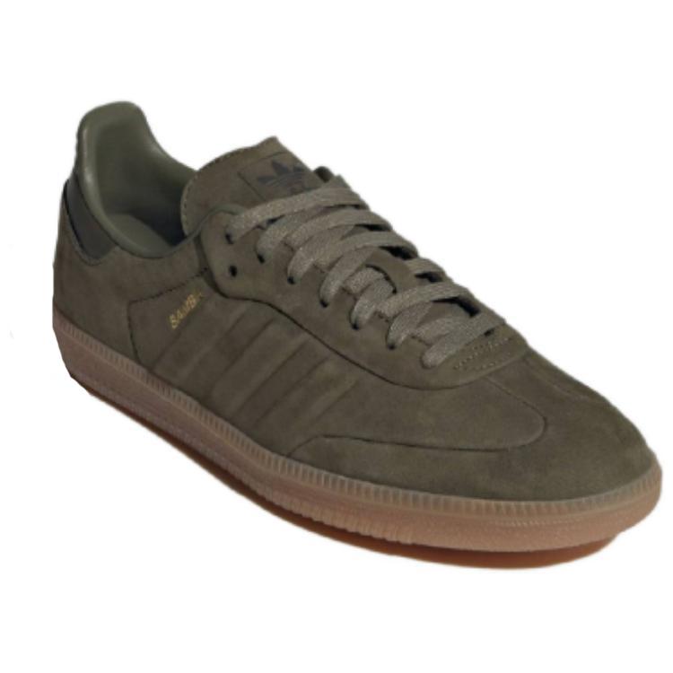 adidas Кроссовки Samba Olive Strata Gum Unisex, зеленая тень-оливка IG1242