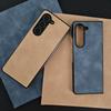 Применимо к чехлу для мобильного телефона Samsung Galaxy Zfold6 кожаный чехол для fold5 защитный чехол высококачественный бизнес противоударный новая модель