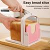 Bread Slicer Adjustable Width Foldable Bread Slicing Tool Reusable Bread Cutting Guide