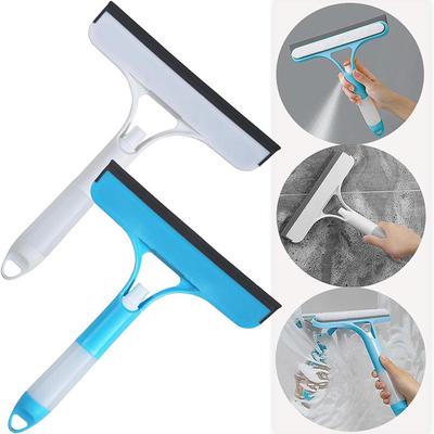 3 в 1 скребок для мытья окон, многофункциональный стеклоочиститель для зеркал с распылителем, скребок из микрофибры, бытовые чистящие средства для автомобиля