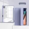 Защитный чехол для Xiaomi Pad 5/6/7 Pro 2023 с держателем для стилуса и прозрачным трехскладным дизайном