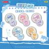 Detective Conan Badge Double Sided Candy  Shadow Tracking Genuine  Animation Cartoon Collection Peripheral Toy