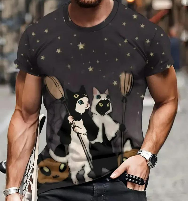 Футболка размера XXS-6XL Plus для мужчин, забавная одежда с принтом поцелуя обезьяны и губ, футболка с принтом 3D гориллы, унисекс, короткий рукав, топы, футболка