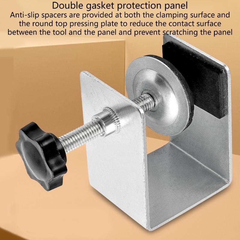 2 шт. Помощник по установке панели ящика, передние установочные зажимы для ящика, удобный монтажный инструмент для мебели, длина 0-36 мм