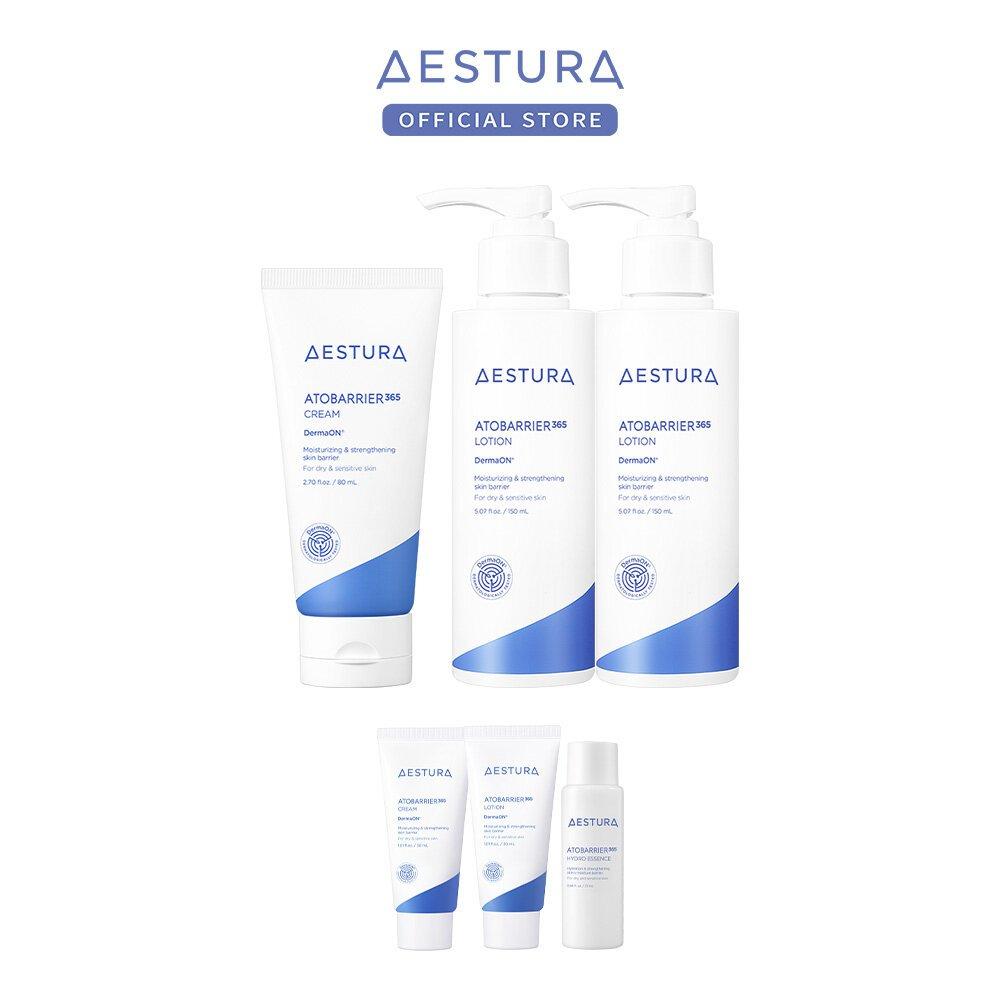 Aestura Крем Ato Barrier 365 2-го поколения 80 мл x 1 + Лосьон 2-го поколения 150 мл x 2