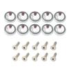 22Pcs Motorcycle Crash Protector Wheel Protection Pads Colorful Motorbike Tire Frame Slider Motocross M6 Nuts Washer JDM Bolts