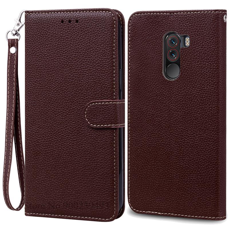 For Xiaomi Pocophone F1 Case Shockproof Wallet Flip Case For Poco F1 Cover Xiaomi Mi Poco Phone F1 Poko F1 PocoF1 Phone Cases