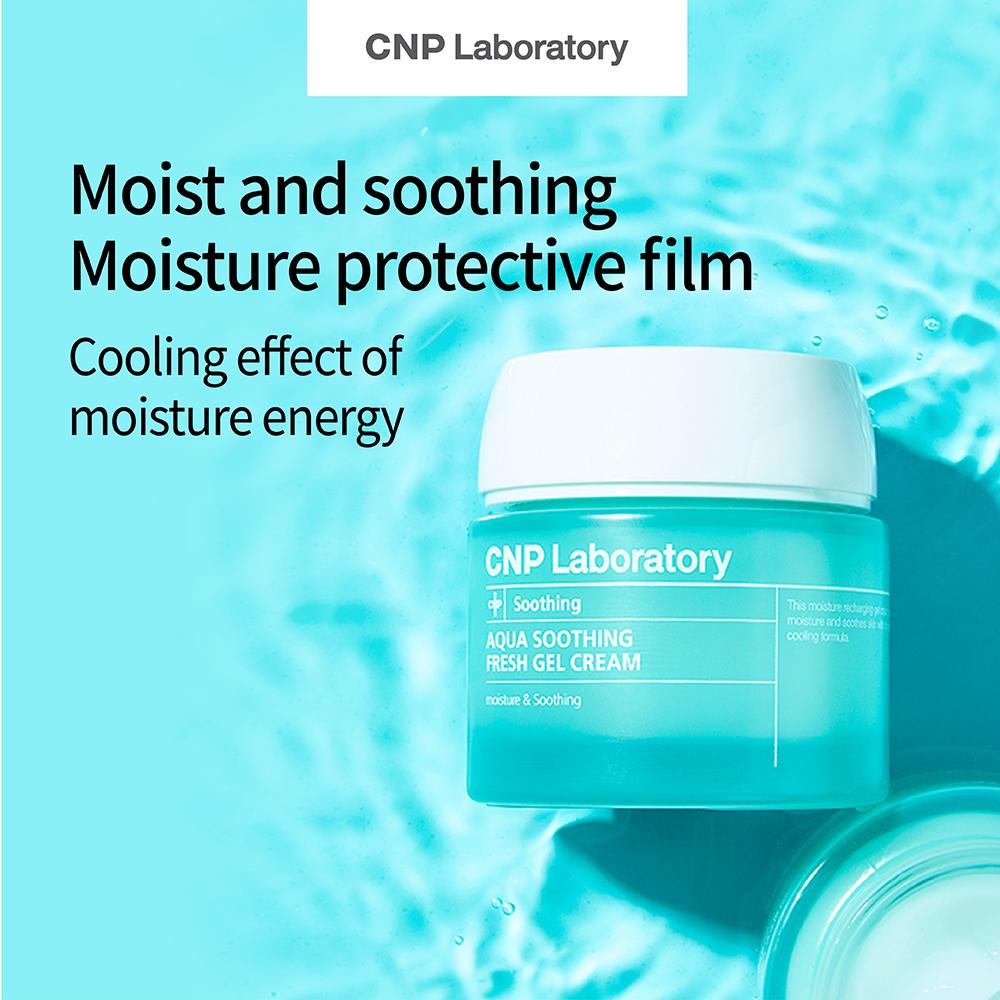 CNP LABORATORY Aqua успокаивающий гель-крем Fresh 80 мл