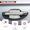Scratch Resistant Vehicle Door Protector Bling Car Handle Decals  For Auto Accessories