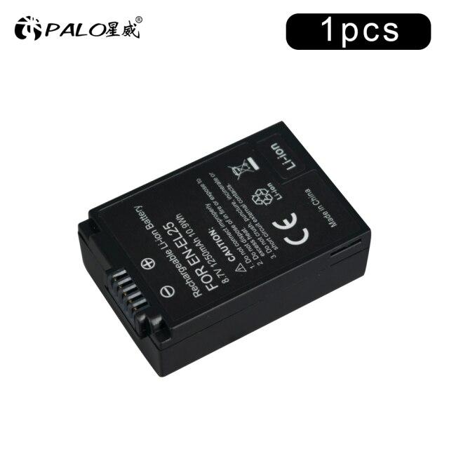 PALO EN-EL25 ENEL25 8.7V Rechargeable Li-ion Battery with LCD USB Smart Charger for Nikon Z50 ZFC Z 50 Z FC MH-32 Camera Charging Kit
