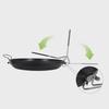Portable Non-Stick Foldable Camp Pan for BBQ and Picnic