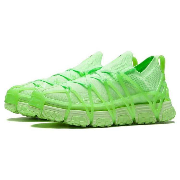 Li Ning Mix ACE Низкие спортивно-повседневные кроссовки Мужские Флуоресцентный Ледяной Зеленый AZGS029-2