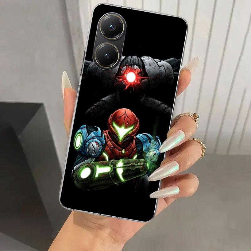 Game M-Metroids Phone Case for Xiaomi Poco X5 X6 X7 Pro F7 Ultra M7 Redmi 15 15C 13 13C 12 12C 10 10A 10C 9 9A 9C 9T Shell Poco