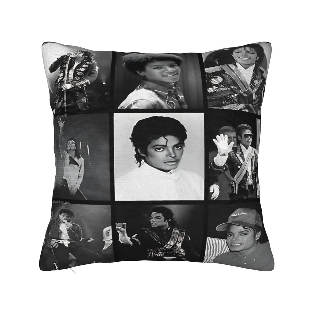 Beat It пианино MJ король поп-музыки Квадратные Наволочки Чехол для Подушки Потрясающая Декоративная Наволочка на Молнии для Дома 18"x18"