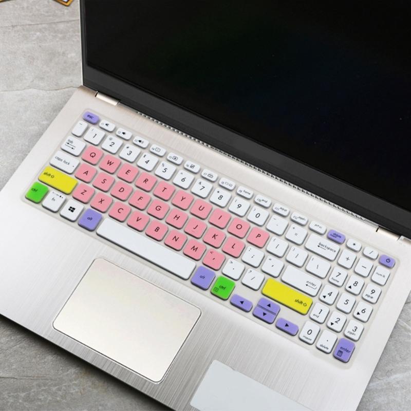 Силиконовые защитные чехлы для клавиатуры для ноутбука FL8700F S530UN, защищающие от пыли и пролитой жидкости, полупрозрачные