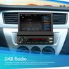 Podofo DAB+ 1Din 7'' MP5 Player Automatic/Manual Retractable Screen Multimedia Player Carplay Android Auto Type-C Car Stereo