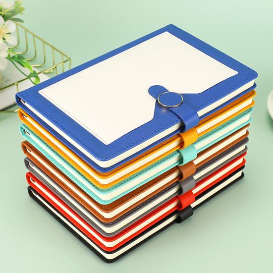 Записная книжка формата А5 из искусственной кожи для мужчин и женщин в твердом переплете с магнитной застежкой